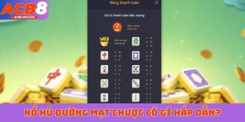 Nổ hũ Đường Mạt Chược có gì hấp dẫn?